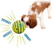 interactive giggle ball dog toy, view 6 - MRSLM