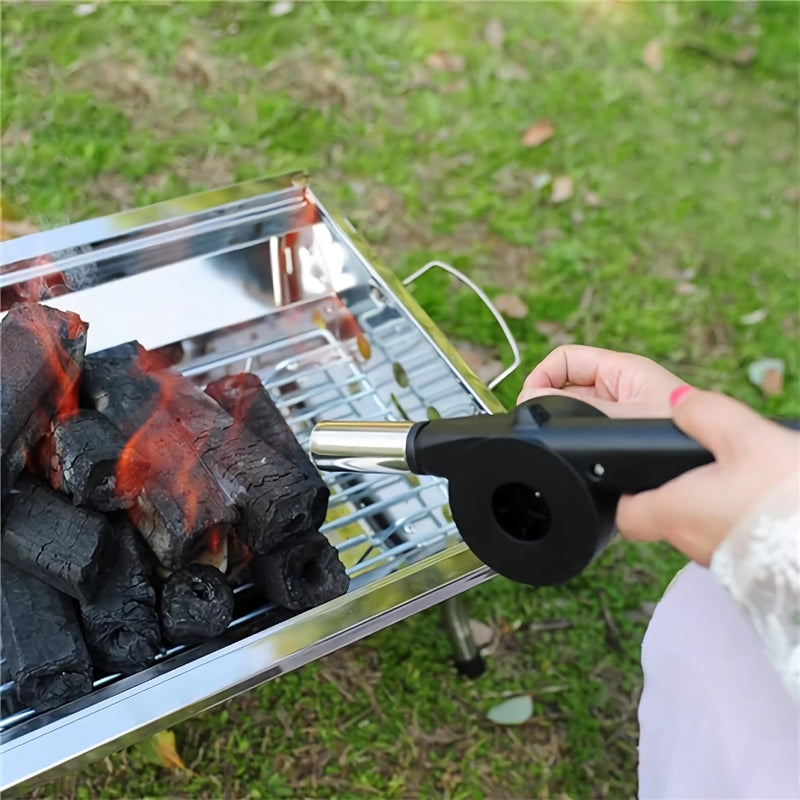 portable BBQ air blower, view 3 - MRSLM