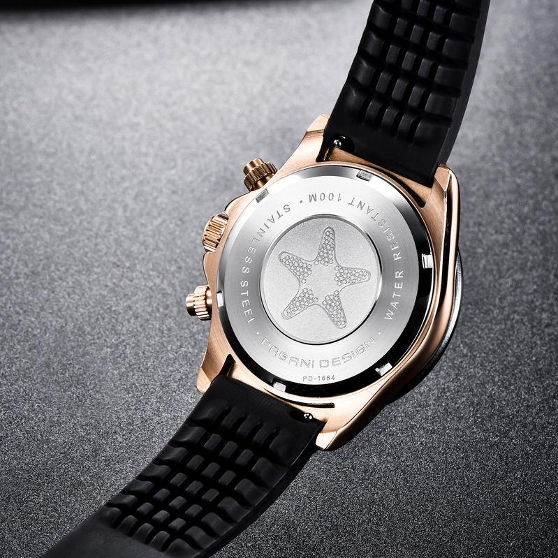 men's sport chronograph watch, view 6 - MRSLM