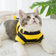 bee-inspired pet hoodie for cats and small dogs, view 7 - MRSLM