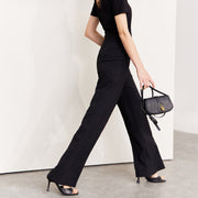 high-waisted wide-leg women's trousers - MRSLM