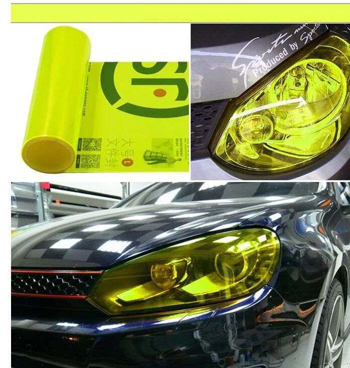 Premium PVC Car Headlight Tint Film