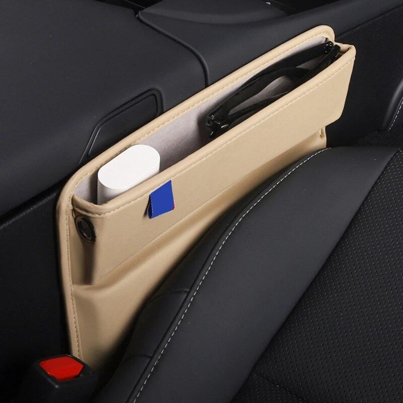 leather seat gap organizer, view 9 - MRSLM