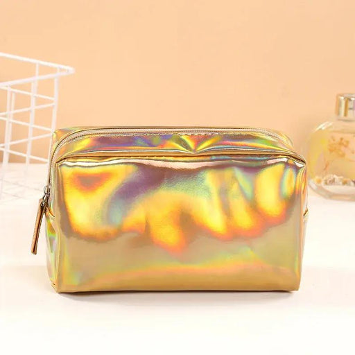 solid color laser makeup bag - MRSLM