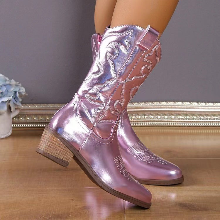 Pointed toe western boots, view 2 - MRSLM