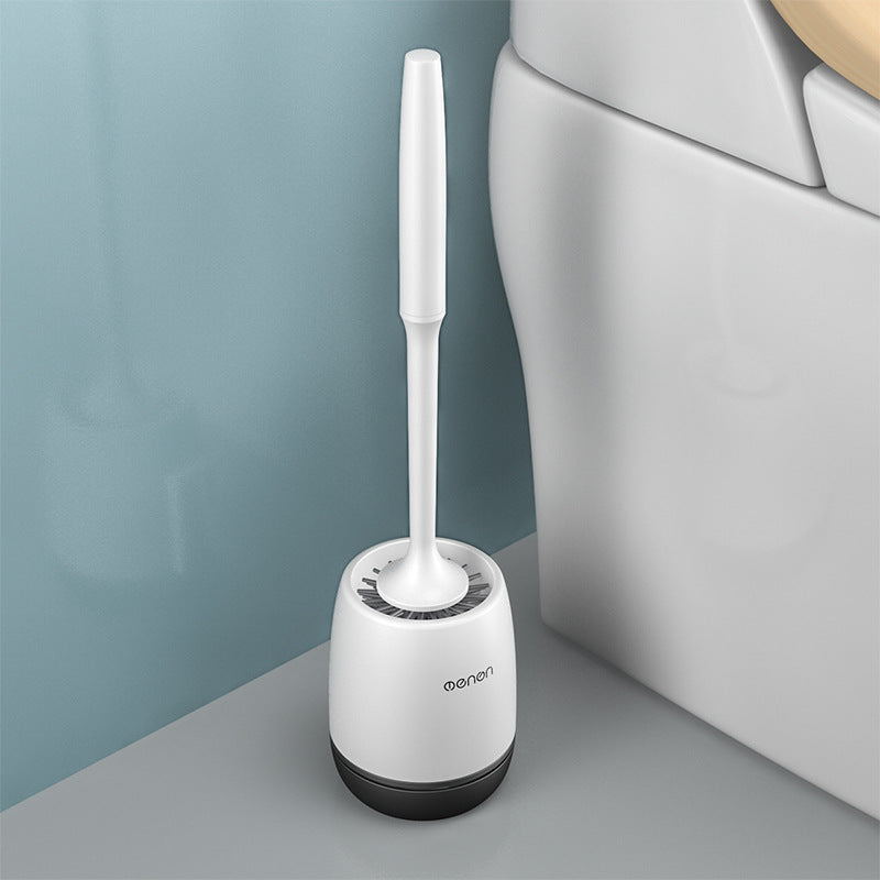 Wall-mounted silicone toilet brush, view 3 - MRSLM