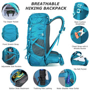 50L hiking backpack, view 8 - MRSLM