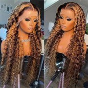 water wave lace front wig, view 2 - MRSLM