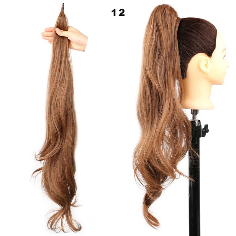 high ponytail long curly wig, view 9 - MRSLM