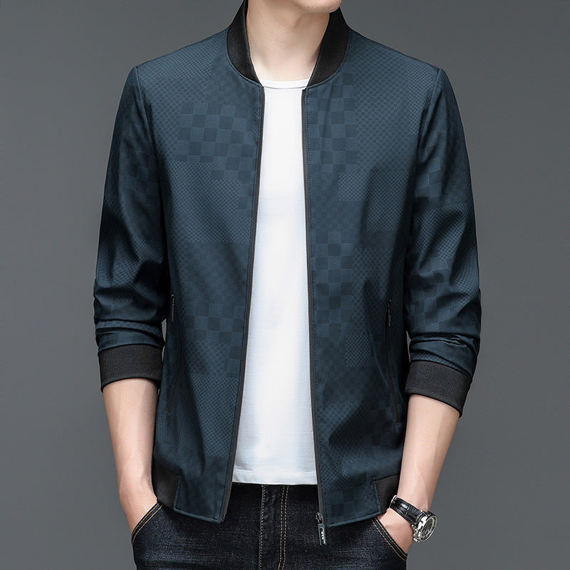 trendy casual men's jacket - MRSLM