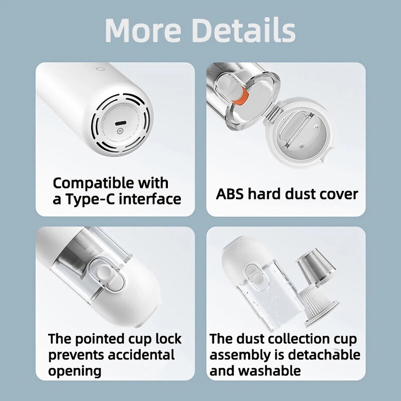 portable mini handheld car vacuum cleaner, view 6 - MRSLM