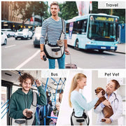 adjustable dog sling carrier, view 5 - MRSLM