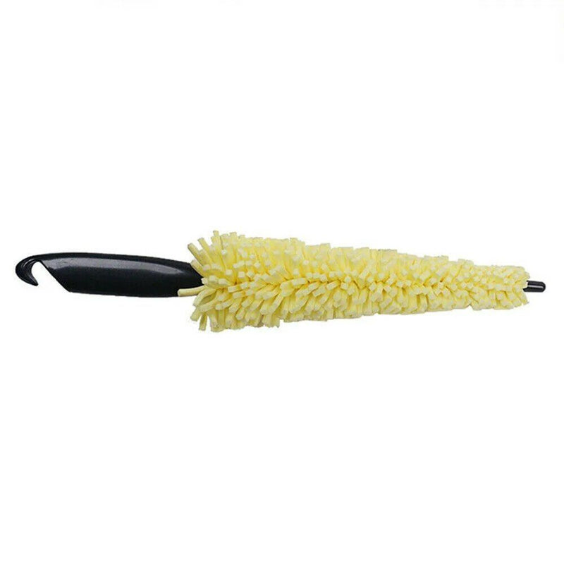compact car wheel cleaner brush, view 8 - MRSLM