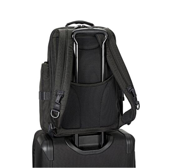solid color nylon backpack, view 6 - MRSLM