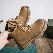men's vintage leather ankle boots, view 13 - MRSLM