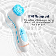 Ultrasonic facial cleansing brush, view 11 - MRSLM