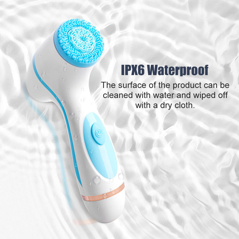Ultrasonic facial cleansing brush, view 11 - MRSLM