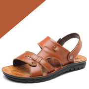 men's genuine leather sandals, view 4 - MRSLM