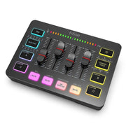 4-channel RGB gaming audio mixer, view 9 - MRSLM