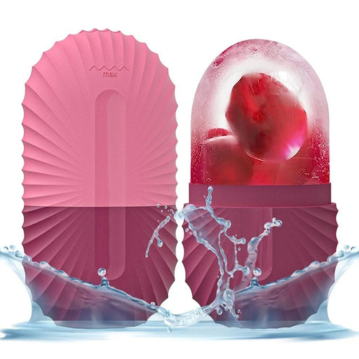 reusable silicone ice facial roller, view 6 - MRSLM