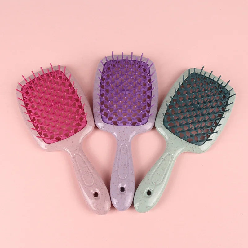 square grid massage comb, view 5 - MRSLM