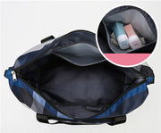 foldable waterproof gym duffel bag, view 3 - MRSLM