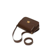 genuine leather small square shoulder bag, view 11 - MRSLM