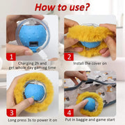 interactive electric cat toy, view 4 - MRSLM