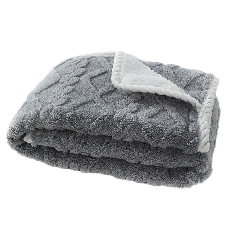 Waterproof plush pet blanket, view 4 - MRSLM