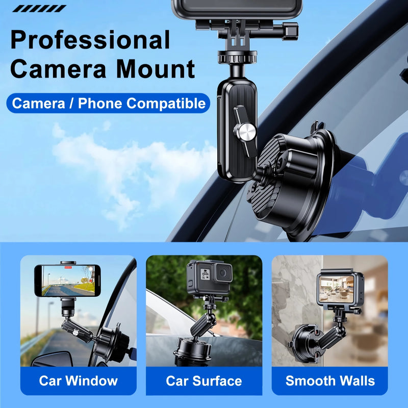 2-in-1 car phone and sports camera holder, view 4 - MRSLM