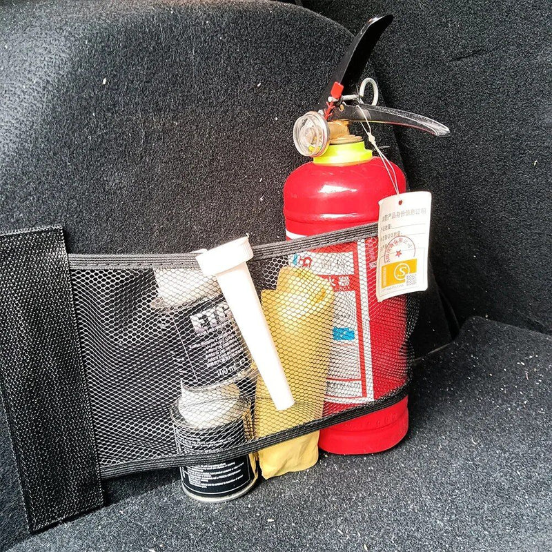 car trunk elastic mesh organizer, view 6 - MRSLM