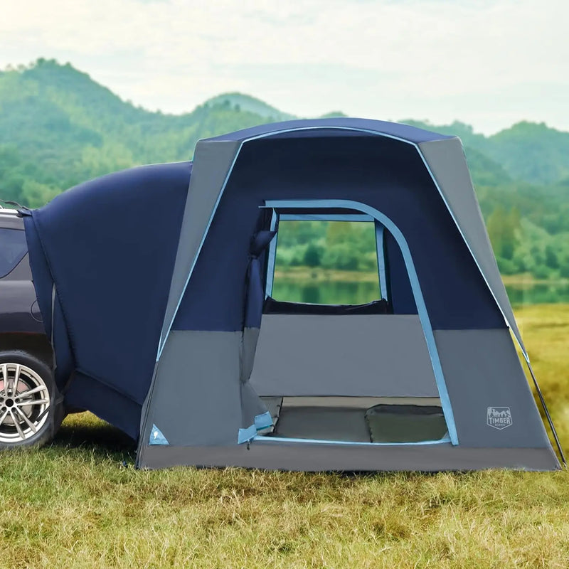 5-person SUV tent with movie screen, view 2 - MRSLM