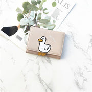 duck themed mini wallet, view 3 - MRSLM