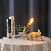 Resin lizard table light, view 6 - MRSLM