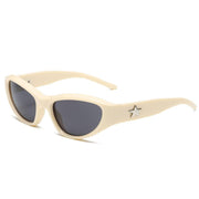 vintage cat eye steampunk sunglasses, view 2 - MRSLM