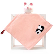 cartoon panda jacquard cotton baby face towel, view 2 - MRSLM