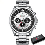 men's quartz calendar watch, view 7 - MRSLM