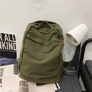 washed canvas backpack, view 3 - MRSLM