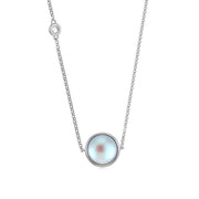 S925 silver planet necklace, view 4 - MRSLM