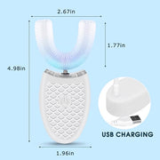 U-shaped electric toothbrush, view 9 - MRSLM