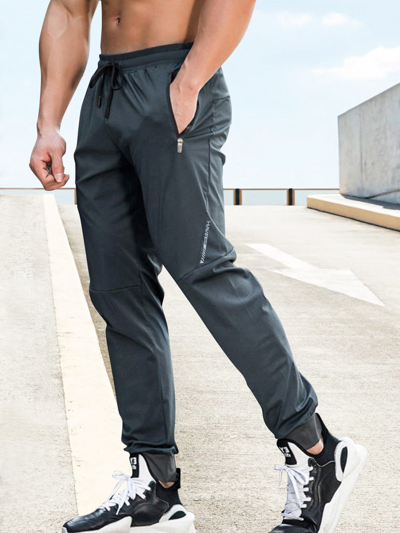 men's loose tapered sports pants, view 10 - MRSLM