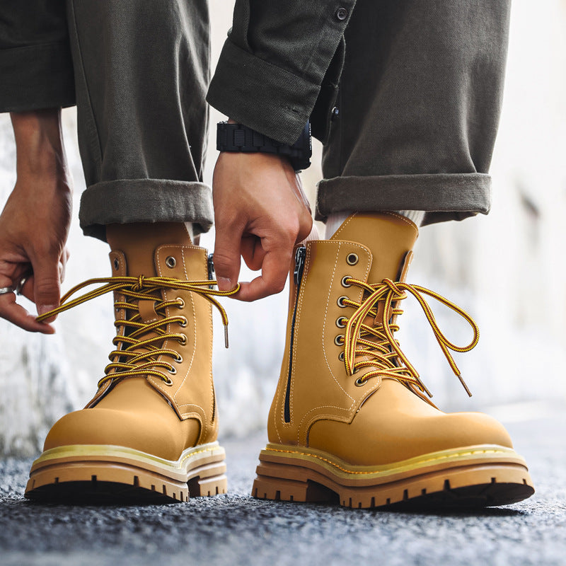 handmade vintage british men ankle boots, view 9 - MRSLM