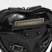 heart small tote handbag, view 8 - MRSLM