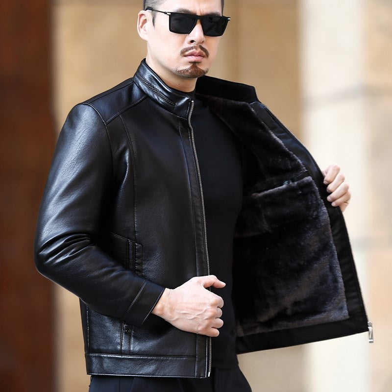 sheepskin animal pattern jacket, view 4 - MRSLM