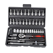 46-piece car repair tool set, view 5 - MRSLM