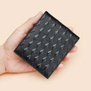 men's genuine leather RFID bifold wallet, view 6 - MRSLM