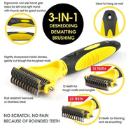 stainless steel grooming brush, view 8 - MRSLM