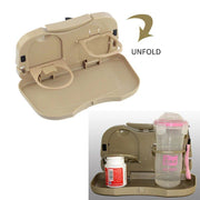car backseat organizer with foldable tray, view 8 - MRSLM