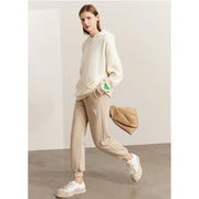 women's straight ankle-length sweatpants, view 3 - MRSLM