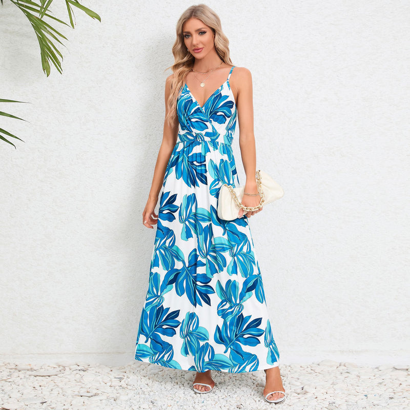 paisley long dress, view 27 - MRSLM